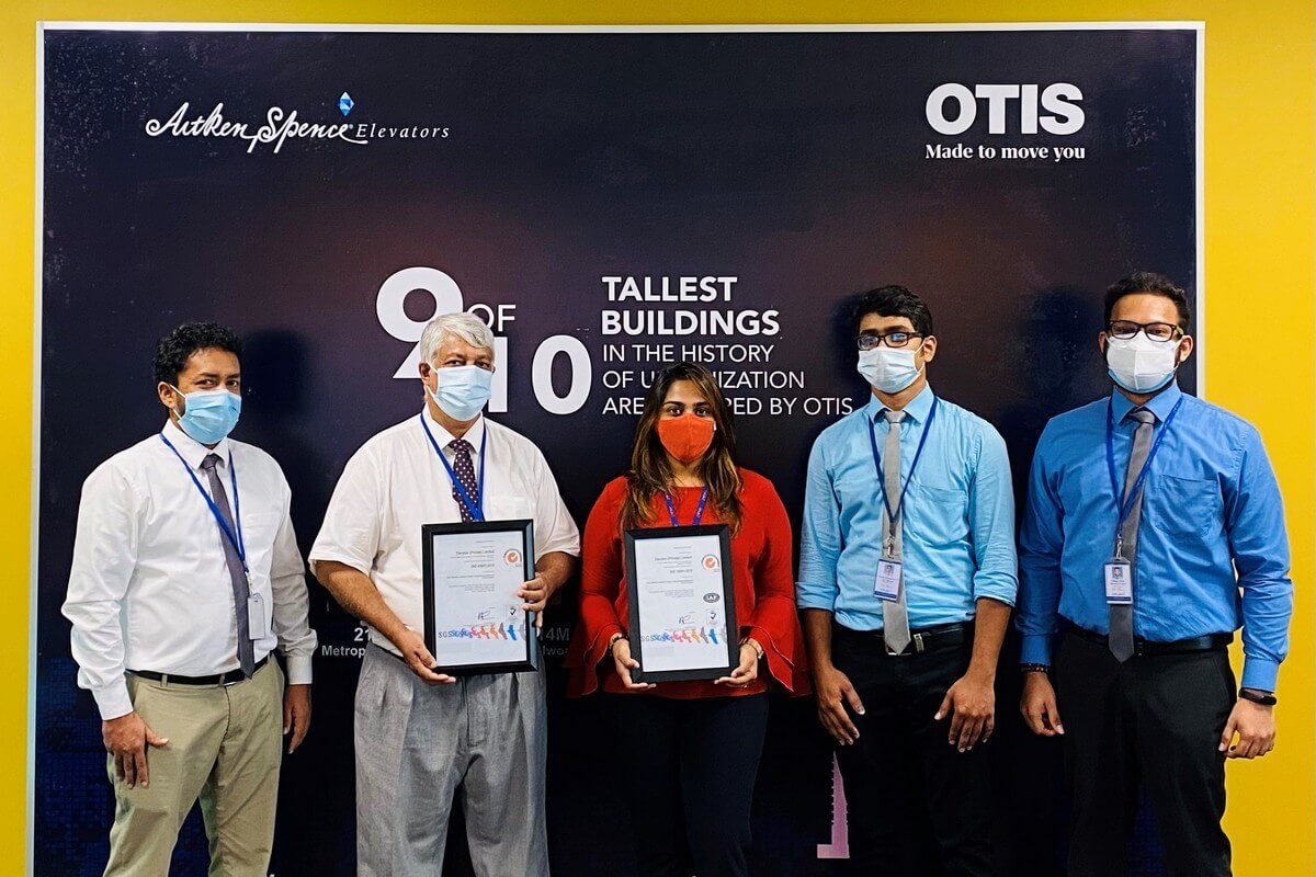 Aitken Spence Elevators raises industry benchmark